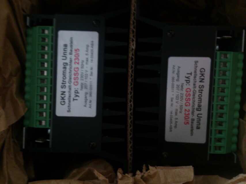 Stromag GSSG 230/5 整流器、剎車(chē)整流器、制動(dòng)器